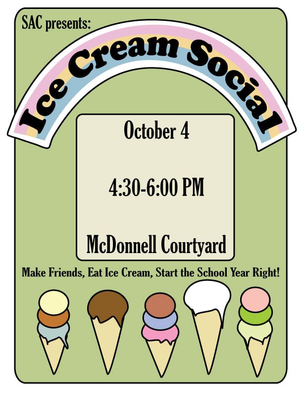 Ice Cream Social This Week!